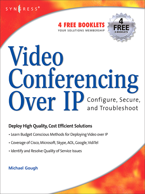 Upplýsingar um Video Conferencing over IP eftir Michael Gough - Biðlisti